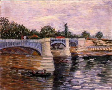 ヴィンセント・ヴァン・ゴッホ Painting - セーヌ川とグランド・ジェット橋 フィンセント・ファン・ゴッホ